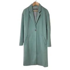 美品 A DAY IN THE LIFE UNITED ARROWS アデイインザライフ ユナイテッドアローズ チェスターコート 36 グリーン レディース 古着 中古 USED