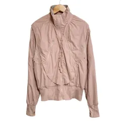 良品 adidas by Stella McCartney アディダスバイステラマッカートニー ナイロンコンビ ジャケット ブルゾン 36 ピンク レディース 古着 中古 USED