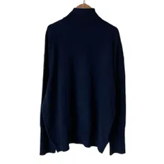 美品 24AW journal standard luxe ジャーナルスタンダード ラックス カシミヤタートルネックプルオーバー ニットセーター F ネイビー レディース 古着 中古 USEDのサムネイル