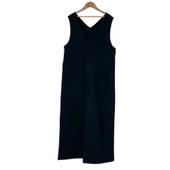 美品 24AW journal standard luxe ジャーナルスタンダード ラックス ハイテンションポンチ サロペット ブラック レディース 古着 中古 USED