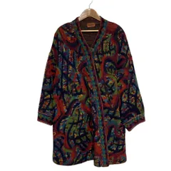 良品 Missoni ミッソーニ ジャガードニットコート サイズM マルチカラー レディース 古着 中古 USEDのサムネイル