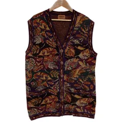 美品 MISSONI ミッソーニ カシミヤニット ベスト サイズ48 ブラック×ホワイト レディース 古着 中古 USED 美品 MISSONI ミッソーニ カシミヤニット ベスト サイズ48 ブラック