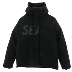 WIND AND SEA ウィンダンシー 23AW WDS-O-SIG-24-Q2-JK-01 Sea Hooded Down Jacket フーデッド ダウン ジャケット ブラック系 L【中古】のサムネイル