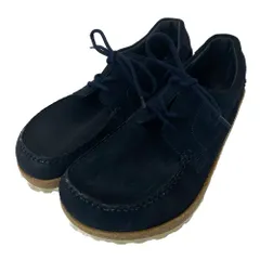 BIRKENSTOCK ビルケンシュトック SACRAMENTO レギュラーフィット コルクソール サクラメント スエード ローカット スニーカー ブラック系 27ｃｍ【美品】【中古】のサムネイル
