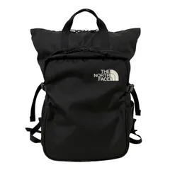 THE NORTH FACE ザ・ノース・フェイス ボルダートートパック NM72251 ブラック 600Dリサイクルポリエステル バックパック メンズ 【中古】 22603K208