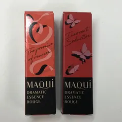 T3181 K MAQuillAGE マキアージュ ドラマティックエッセンスルージュ RD401 無邪気な誘惑 4g・RD301 また会う約束 4g 計2点セット