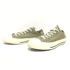 王道スタイル◎人気のくすみ系カラー！【CONVERSE】コンバース スニーカー ローカット シューズ ALL STAR オールスター 31304340 ストリート アメカジ デイリー 可愛い カーキ レディース サイズ24.5cm/M43628fF