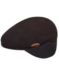 カンゴール メンズ アクセサリー 帽子 ウール キャップ Kangol Mens Wool 504 Earflap Ivy Caps Flat Caps Espresso