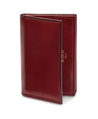 ボスカ メンズ アクセサリー 財布 レザー Bosca Mens Wallet Old Leather Full Gusset 2Pocket Card Case Wallet with ID Window Dark brown ブラウン
