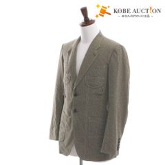 ■ Paul Smith ポールスミス ジャケット アウター ボタン ポケット メンズ L カーキ系