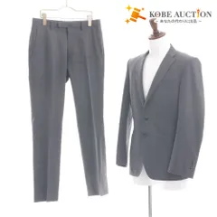 ■ Perfect Suit パーフェクトスーツ ジャケット パンツ スーツ セットアップ アウター ボトムス ボタン ポケット メンズ 92 グレー