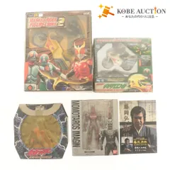 ■ 仮面ライダー グッズ 4点セット まとめ売り DXフィギュア&バイク2 旧1号 サイクロン/RCサイクロン号/SHFモモタロス/時計 未開封 未使用