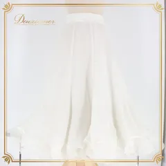 社交ダンス 衣装 スタンダード スカート レッスンウェア レディース ラインストーン 練習着 ホワイト系 白 無地 シンプル パニエ フォーマル ダンススカート フレアスカート ボリューム ストレッチ 柔らかい エレガント クリスタル おしゃれ