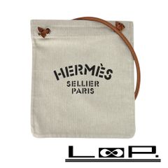 ◇SALE◇ □中古□ A.P.C アーペーセー 巾着 ショルダー バッグ カーフ