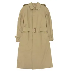 美品▲Burberrys バーバリー ヴィンテージ 比翼仕立て 裏地ノバチェック柄 ライナー付 2WAY トレンチコート ベージュ 170 メンズ