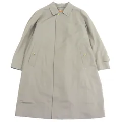 美品□Burberrys バーバリー ヴィンテージ シルク55％ カシミヤ混ライナー付き 裏ノバチェック柄 ステンカラーコート 玉虫色 94-175-6 日本製 メンズ