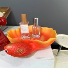 小物入れ 鍵置き 置物 インテリアトレイ オブジェ 金魚 黄色 オレンジ 2種類 玄関 鍵 収納ボックス 雑貨 インテリア オシャレ 可愛い ユニークデザイン 樹脂