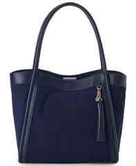 ブランミン レディース バッグ Brahmin Bailee Belcanto Medium Tote Bag Navy Belcanto ネイビー