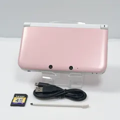 ニンテンドー 3DSLL ピンクホワイト 良品 遊べるセット 動作確認済み Nintendo ds 3dsll 3DS LL 任天堂 管理番号M1552