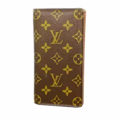 ルイ・ヴィトン(Louis Vuitton) ルイ・ヴィトン 長財布 モノグラム ポルトカルトクレディ円 M60825 ブラウンメンズ
