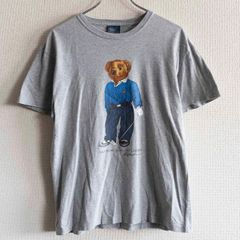 ポロスポーツラルフローレン Tシャツ ポロベア 霜降りグレー L-XL