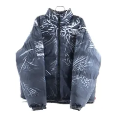 SUPREME (シュプリーム) 23SS ×THE NORTH FACE PC PRINTED NUPTSE JACKET NF0A84NW ノースフェイス プリント ヌプシダウンジャケット ブラック