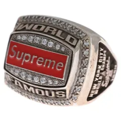 SUPREME (シュプリーム) 21SS Jostens World Famous Champion Ring ジャスティンズ チャンピオン リング シルバー 指輪のサムネイル