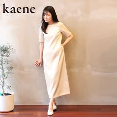 ☆新品タグ付き☆ kaene カエン スカラップワンピース ノースリーブ 