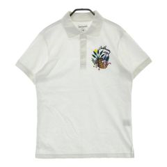 Jack Bunny!! ジャックバニー ゴルフポロシャツ サイズ4 Mホワイト