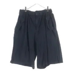 Yohji Yamamoto POUR HOMME (ヨウジヤマモト プールオム) 25SS Tufcot C/L Jersey Half Pants タフコットジャージー ハーフパンツ ブラックのサムネイル