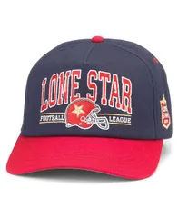 アメリカンニードル メンズ アクセサリー 帽子 American Needle Mens Navy Lone Star Roscoe Lone Star Football Adjustable Hat Navy ネイビー