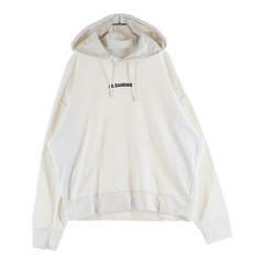 JIL SANDER＋ ジルサンダープラス ロゴプリントプパーカー XL - メルカリ