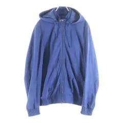 Berluti (ベルルッティ) スウェードレザー ジップアップパーカー ブルー R09LBU07KAATのサムネイル