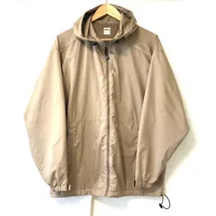(^w^)b ellesse エレッセ ジップアップ フーディー ジャケット マウンテンパーカー スポーティ スポーツ アクティブ アウトドア シンプル 無地 登山 キャンプ ベージュ メンズ サイズ Mのサムネイル
