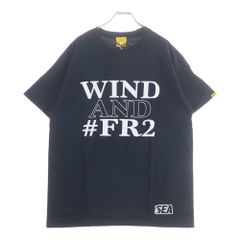 限定コラボ】 FR2 × WIND AND SEA 刺繍ロゴ Tシャツ 黒 - メルカリ