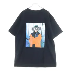GOD SELECTION XXX (ゴッドセレクショントリプルエックス) 19SS サラ・シュナイダー フォトプリント クルーネックコットン半袖Tシャツ ブラック GX-S19-063-UM94
