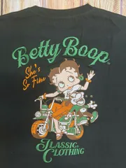 G.BettyBoop/ベティーブープ/刺繍Tシャツ/ブラック/Lサイズ/ビッグシルエット新品未使用/タグ付きのサムネイル