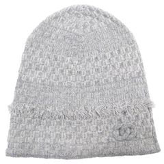☆最終値下げ CHANEL 22B スパンコール カシミヤニット帽 ビーニー