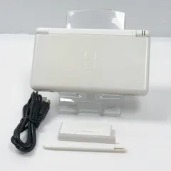 訳あり品 DS Lite クリスタルホワイト 遊べるセット 動作確認済み ボタンゴム交換済み ニンテンドー Nintendo dslite DSLITE DS Lite 任天堂 管理番号M1553