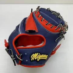 ミヤマ miyama 軟式 大人 一般 キャッチャーミット 捕手 グローブ グラブ 右投げ  中古品  野球 8044