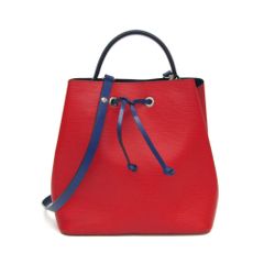 極美品】ルイヴィトン ネオノエ MM エピ コクリコ×インディゴ 2WAY 