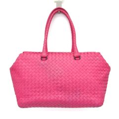 6275 美品 ボッテガヴェネタ イントレチャート ハンドバッグ ピンク 桃色 6275 美品 ボッテガヴェネタ イントレチャート ハンドバッグ ピンク