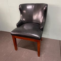 カリモク ダイニングチェア 1脚 本革 黒【domani】送料込 - メルカリ