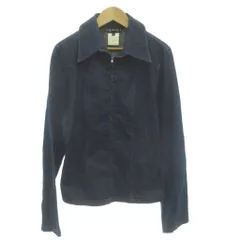 インディヴィ INDIVI ジャケット 上着 デニム生地 38 紺 ネイビー /RN ■GY58