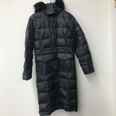 定番Mサイズ◎コムサデモード ロングダウンジャケット ファー付 ベルト 