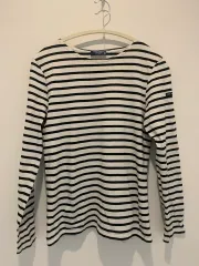 レディース セントジェームス ストライプ Tシャツ M