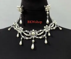 ＜現品限り＞used　ネッレス・イヤリング　パールビーズ　アクセサリー③