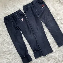 ミキハウス　デニム風　パンツ　2枚セット　女の子