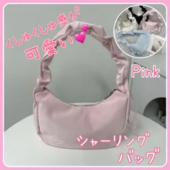 【新品】★ピンク★シャーリング ショルダーバッグ レディース 可愛い