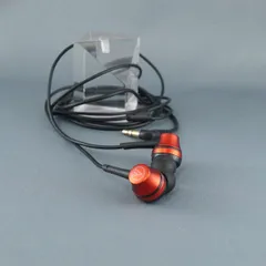 audio Technica ATH-CKR50 有線イヤホン USED美品 真鍮スタビライザー ダイナミック型 オーディオテクニカ レッド 完動品 V2343